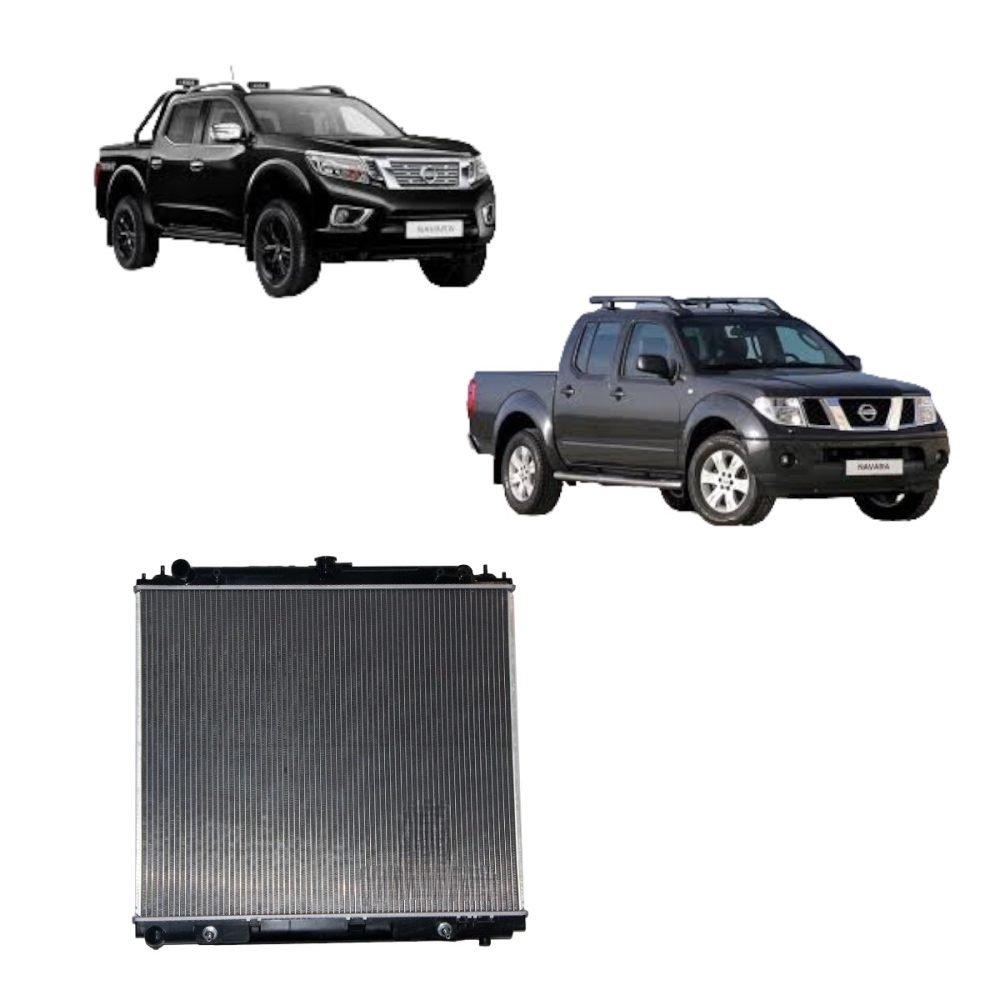 Radiador Nissan Navara 2.5 2007 al 2013 Diesel