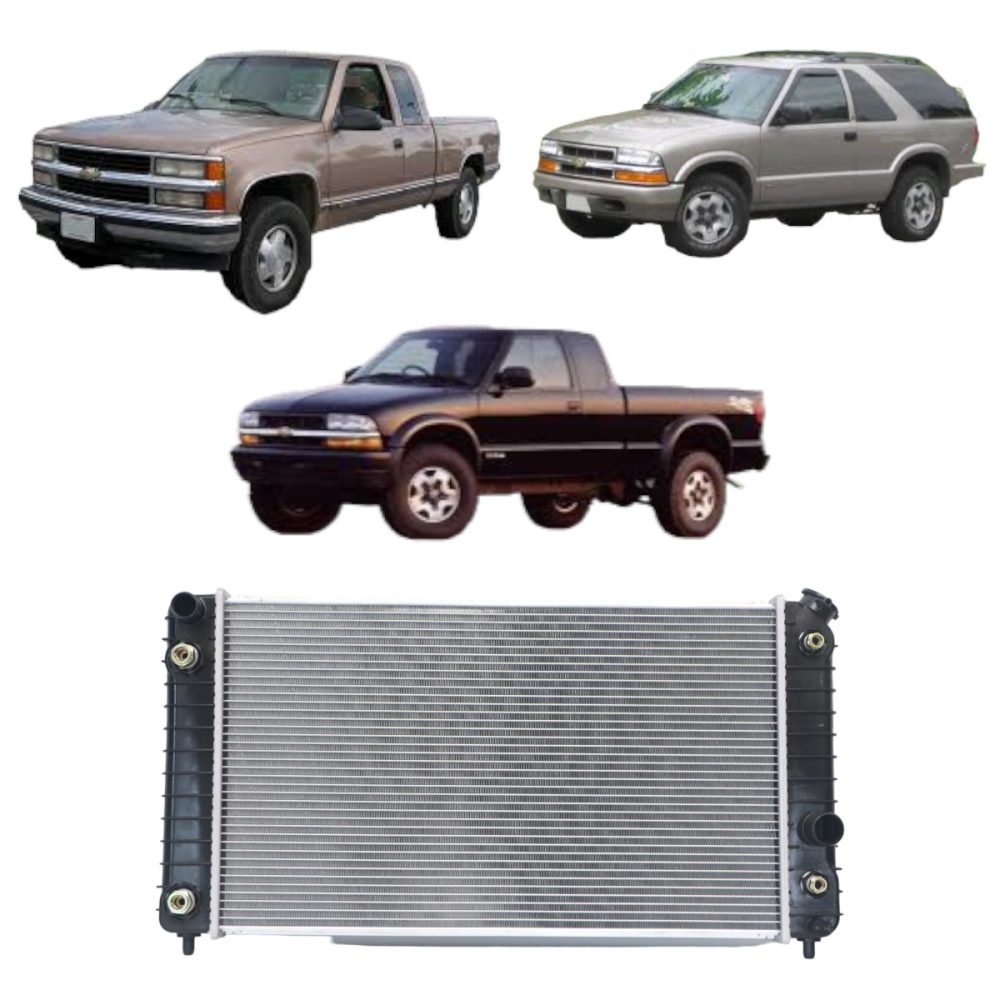 Radiador  Chevrolet S10 Apache y  Blazer 1994 al 2005