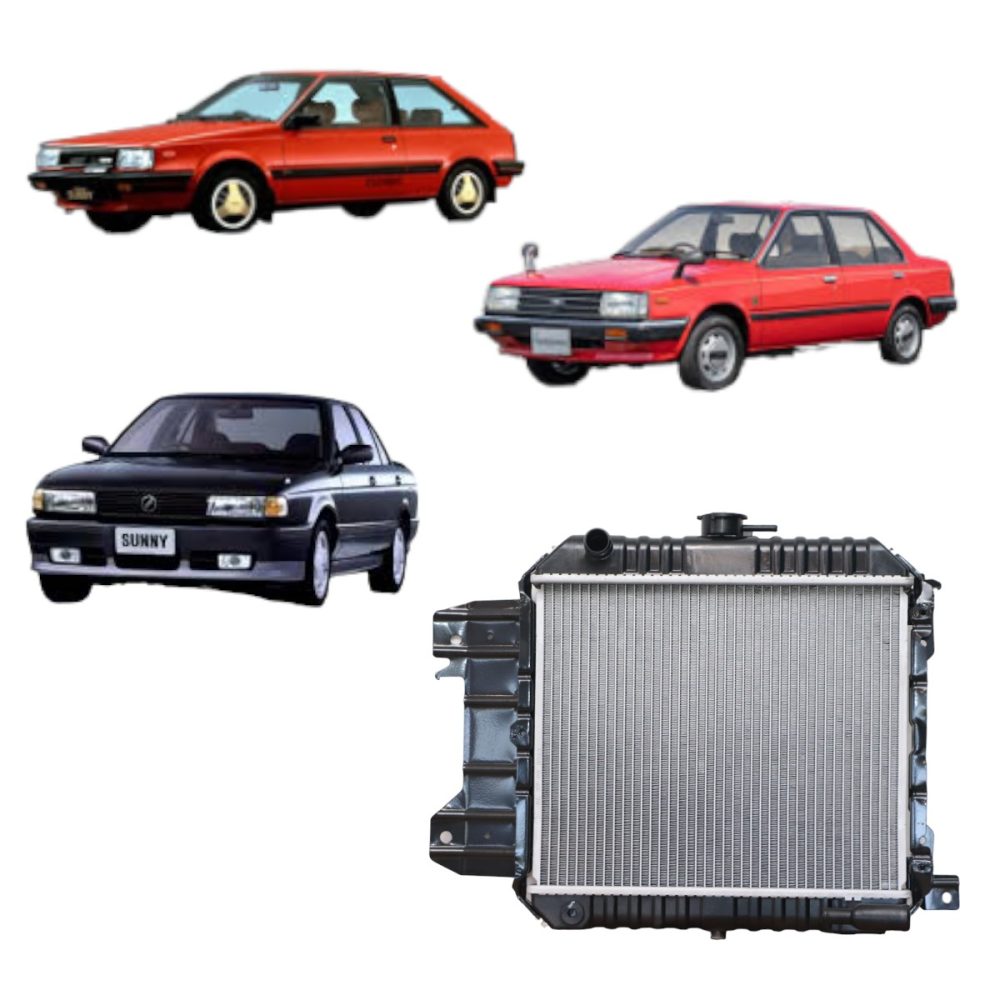 Radiador Nissan Sunny 1.3 1982 al 1993